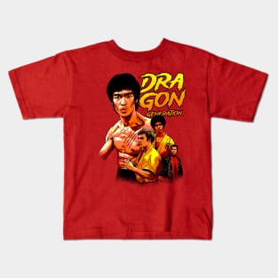 dragon generation fighting club Kids T-Shirt